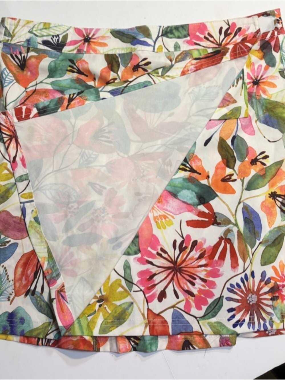 Skirt in the Wildflower Watercolor print large - Picture 3 of 3